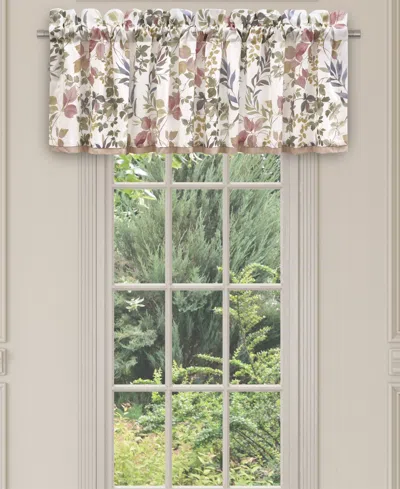 ROYAL COURT ROSEWOOD WINDOW STRAIGHT VALANCE, 17" X 72"