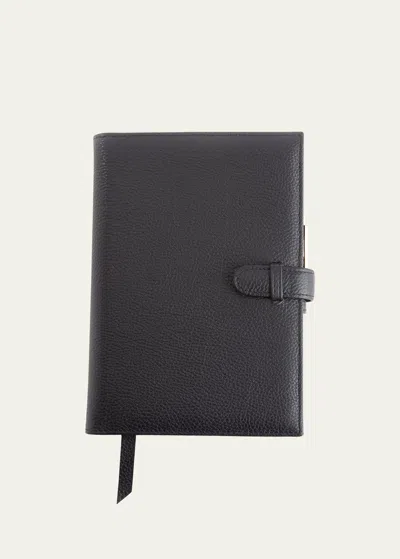 ROYCE NEW YORK MONOGRAMMED EXECUTIVE WEEKLY LEATHER CALENDAR PLANNER