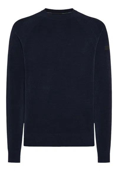 RRD MEN'S SWEATER RRD W25132 60 BLUE BLACK