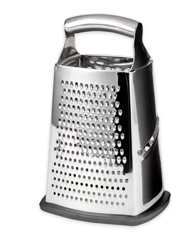 RSVP INTERNATIONAL ENDURANCE 18/8 STAINLESS STEEL 10"X5"X4" DELUXE BOX GRATER