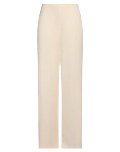 RUE DU BAC RUE DU BAC WOMAN PANTS IVORY SIZE 6 POLYESTER