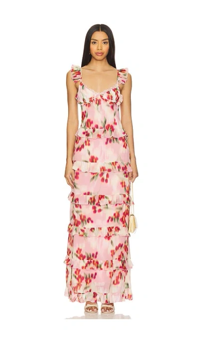 RUNAWAY THE LABEL MELVINA MAXI DRESS