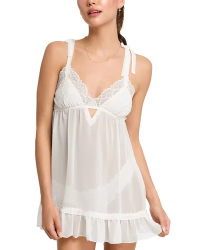 RYA COLLECTION DAHLIA CHIFFON BABYDOLL SET
