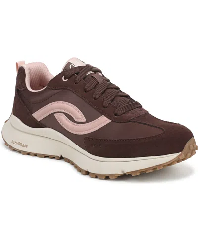 RYKA WOMEN'S JETSETTER LACE UP RETRO SNEAKERS