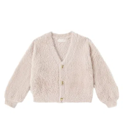 RYLEE + CRU FUZZY CARDIGAN