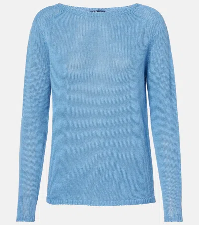 S MAX MARA GIOLINO LINEN SWEATER