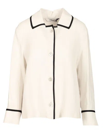 S MAX MARA LINEN SHIRT