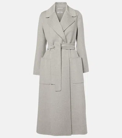 S MAX MARA PAOLORE VIRGIN WOOL WRAP COAT