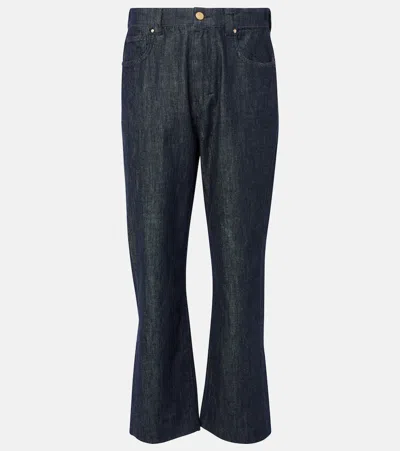 S MAX MARA TERRA HIGH-RISE STRAIGHT JEANS
