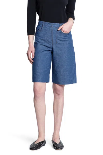 S MAX MARA ERIC COTTON LINEN SHORTS
