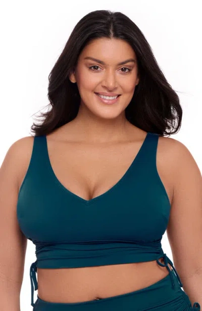 S3 S3 CINCHED ADJUSTABLE MIDKINI TOP