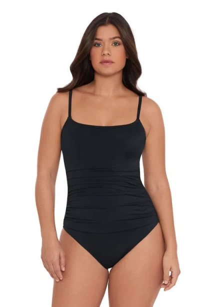 S3 S3 CINCHED ADJUSTABLE ONE PIECE SWIMSUIT