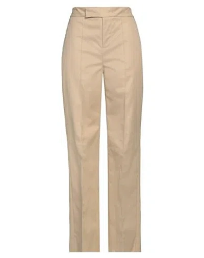 SA SU PHI SA SU PHI WOMAN PANTS BEIGE SIZE 8 COTTON