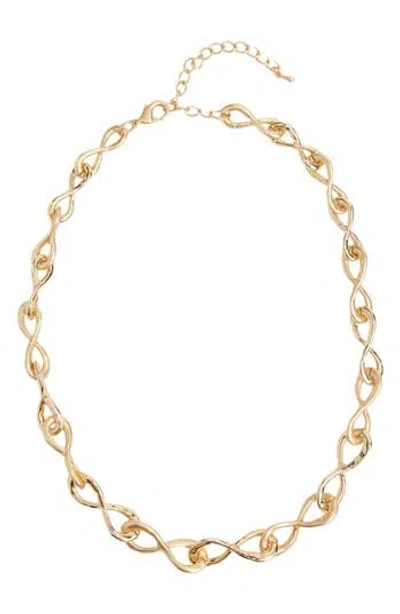 SAACHI SAACHI INFINITY LINK COLLAR NECKLACE