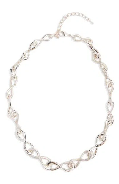 SAACHI SAACHI INFINITY LINK COLLAR NECKLACE