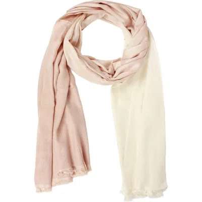 SAACHI SAACHI TWO-TONE CASHMERE & SILK SCARF