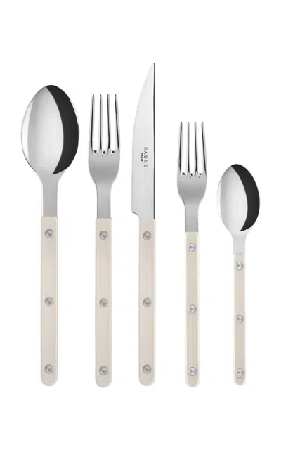 SABRE BISTROT PEARLY FIVE-PIECE SILVERWARE SET
