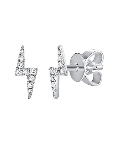 SABRINA DESIGNS SABRINA DESIGNS 14K 0.11 CT. TW. DIAMOND LIGHTNING BOLT STUDS