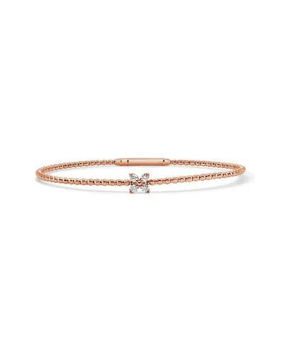 SABRINA DESIGNS SABRINA DESIGNS 14K 0.12 CT. TW. DIAMOND STACKABLE BANGLE