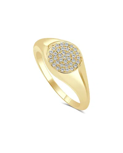 SABRINA DESIGNS SABRINA DESIGNS 14K 0.15 CT. TW. DIAMOND SIGNET RING