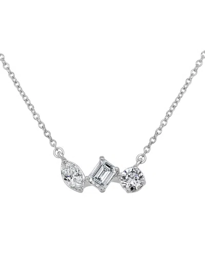 SABRINA DESIGNS SABRINA DESIGNS 14K 0.51 CT. TW. DIAMOND BAR NECKLACE
