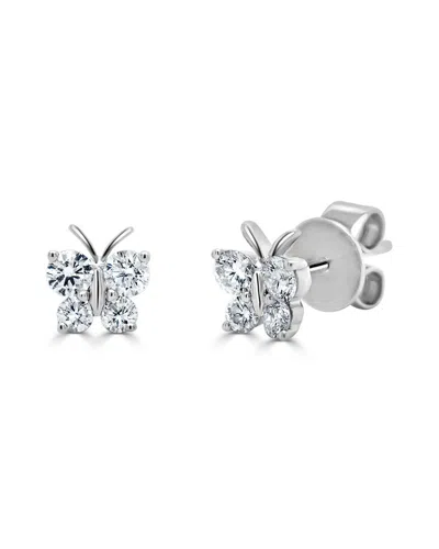 SABRINA DESIGNS SABRINA DESIGNS 14K 0.53 CT. TW. DIAMOND BUTTERFLY STUDS