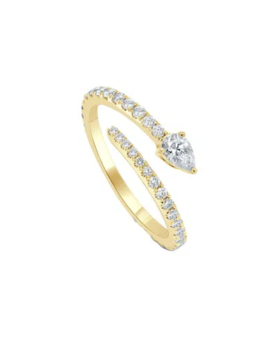 SABRINA DESIGNS SABRINA DESIGNS 14K 0.77 CT. TW. DIAMOND CROSS OVER RING