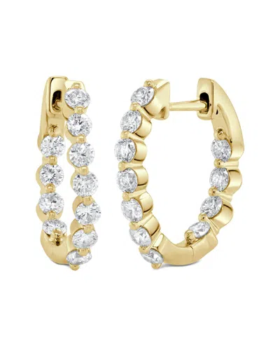 SABRINA DESIGNS SABRINA DESIGNS 14K 1.34 CT. TW. DIAMOND HOOPS