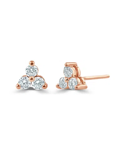SABRINA DESIGNS SABRINA DESIGNS 14K ROSE GOLD 0.25 CT. TW. DIAMOND CLUSTER STUDS