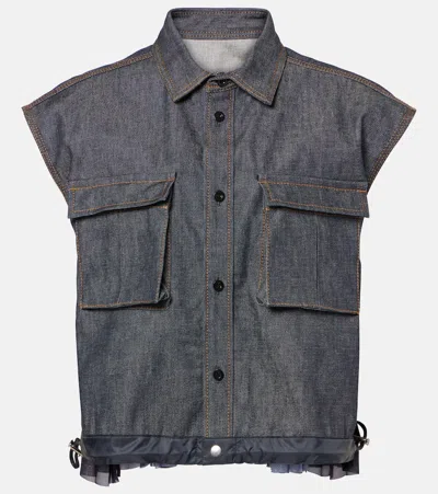 SACAI DENIM SHIRT