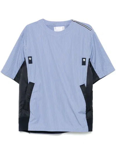 SACAI HALO-STRIPE SHIRT