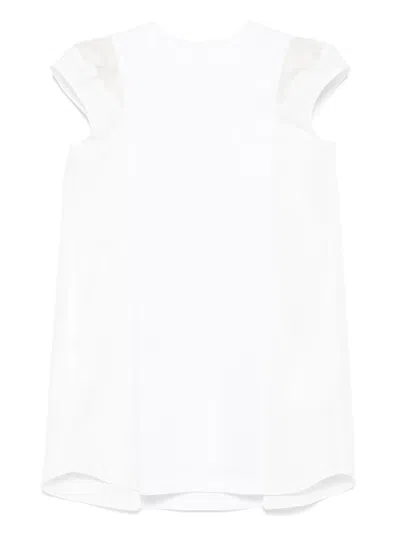 SACAI LAYER-DETAIL MINI DRESS