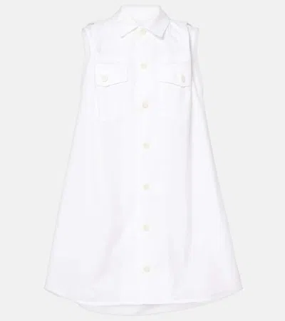 SACAI POPLIN MINIDRESS