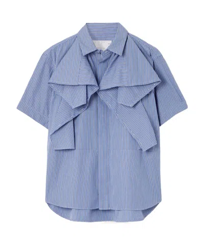 SACAI STRIPED  SHIRT