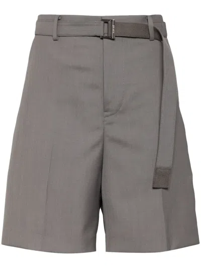 SACAI SUITING SHORTS