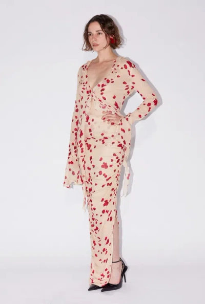 SAEMDI SAEMDI ROSE CHIFFON SKIRT