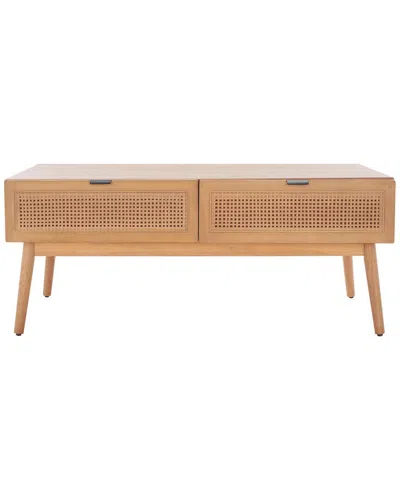 SAFAVIEH SAFAVIEH BAISLEY 2 DRAWER COFFEE TABLE