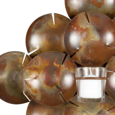 SAFAVIEH COCO SHELLS CANDLE HOLDER WALL SCONCE