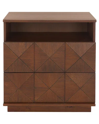 SAFAVIEH COUTURE SAFAVIEH COUTURE PATTY 2 DRAWER NIGHTSTAND