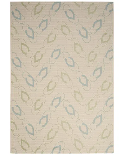 SAFAVIEH DNU SAFAVIEH COURTYARD POLYPROPYLENE & POLYESTER RUG