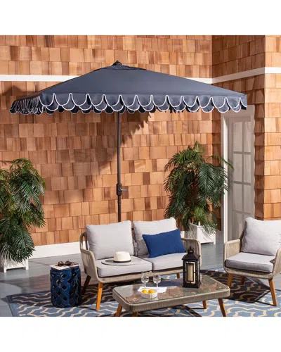 SAFAVIEH SAFAVIEH ELEGANT VALANCE 7.5 FT SQUARE UMBRELLA