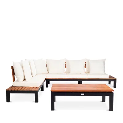 SAFAVIEH FRISTAL 3-PIECE INDOOR/OUTDOOR LIVING SET