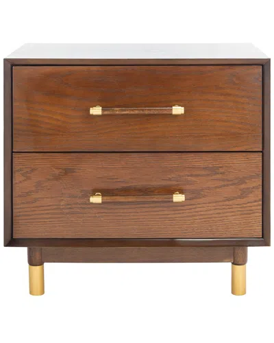 SAFAVIEH SAFAVIEH JUSTICE 2-DRAWER NIGHTSTAND