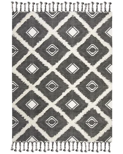 SAFAVIEH SAFAVIEH KENYA HAND KNOTTED WOOL-BLEND RUG