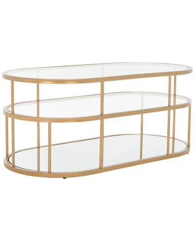 SAFAVIEH SAFAVIEH LAYTA 3 SHELF COFFEE TABLE