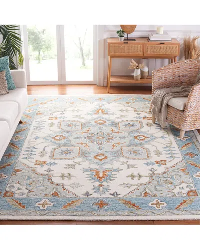 SAFAVIEH SAFAVIEH METRO WOOL, COTTON & LATEX RUG