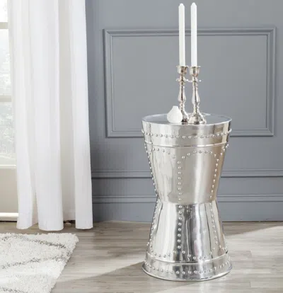 SAFAVIEH SEDONA METAL ART TABLE STOOL