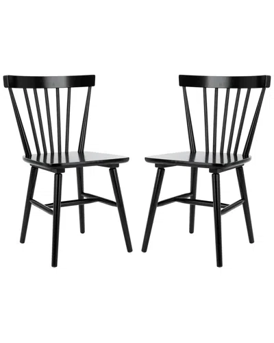SAFAVIEH SAFAVIEH SET OF 2 WINONA SPINDLE DINING CHAIRS