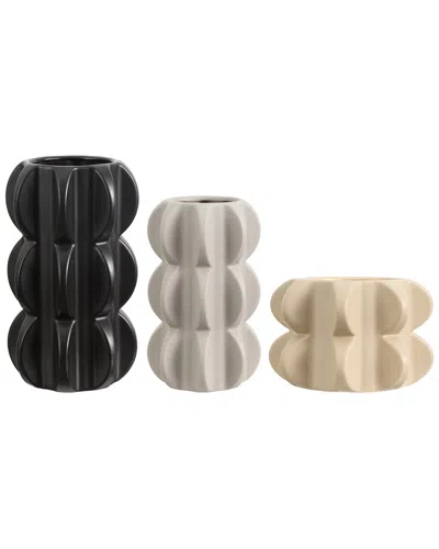 SAFAVIEH SAFAVIEH SET OF 3 FELIX CERAMIC VASES