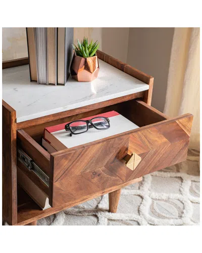 SAFAVIEH SAFAVIEH TAHSEEN PARQUET NIGHTSTAND